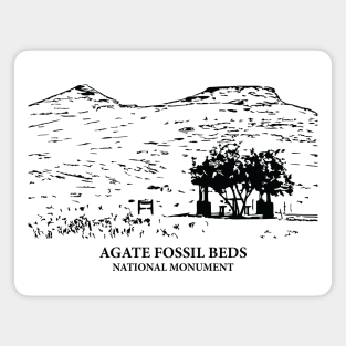 Agate Fossil Beds National Monument Magnet